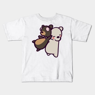 Polar Bear Hug Kids T-Shirt